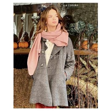 Abrigo cuadros Mishti - Imagen 1