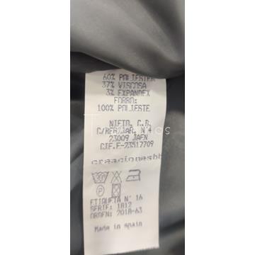 Abrigo niña paño gris - Imagen 1