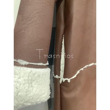 Abrigo pelliza niña marrón de Noma Fernandez - Imagen 2