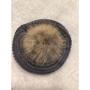 Boina gris oscuro La Martinica - Imagen 1