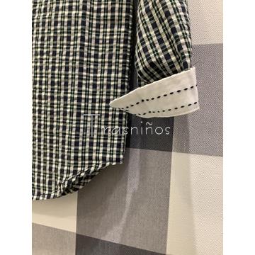 Camisa manga larga cuadros Cambridge La Martinica - Imagen 2