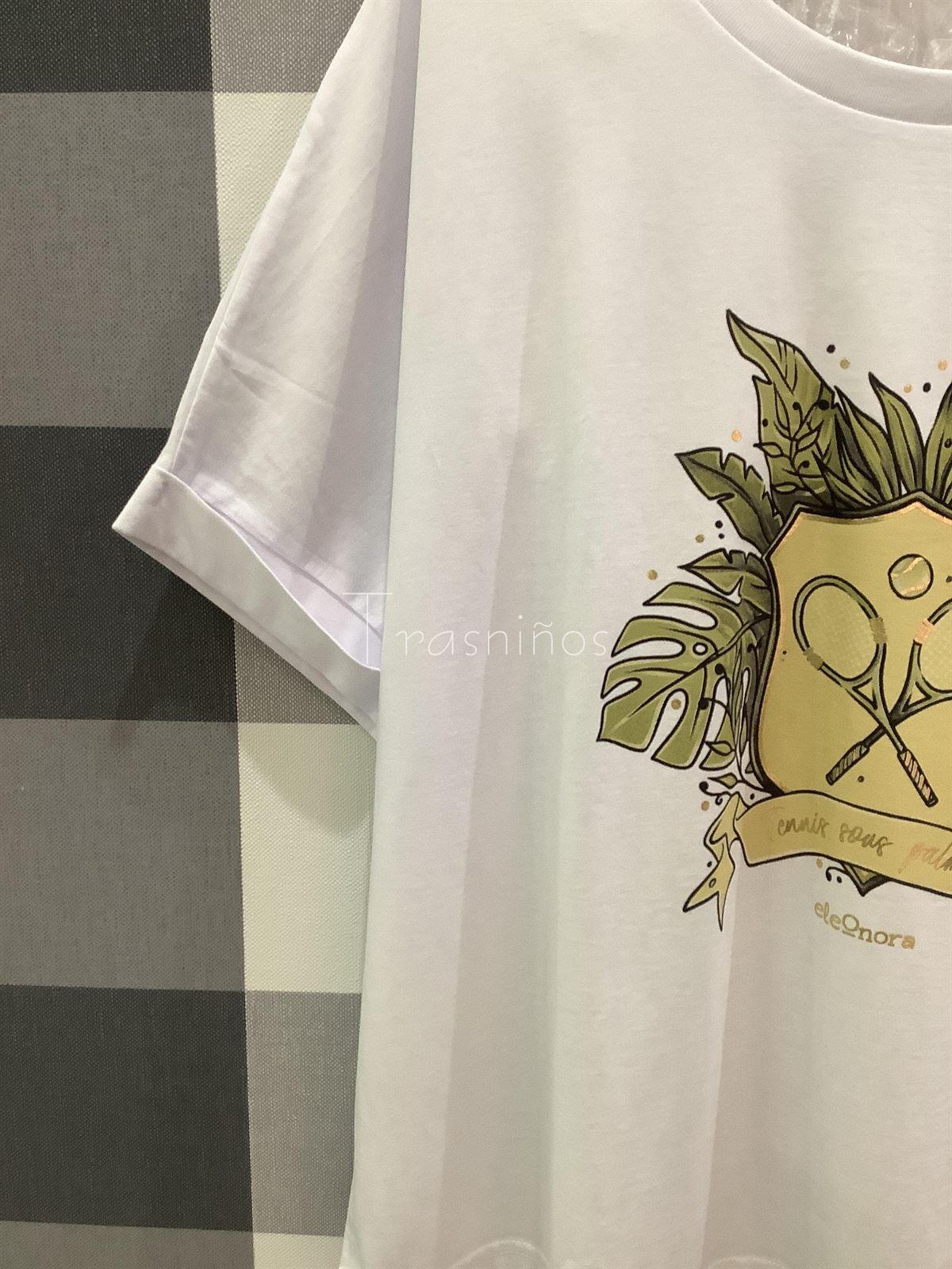 Camiseta tropical tennis - Eleonora - Imagen 2