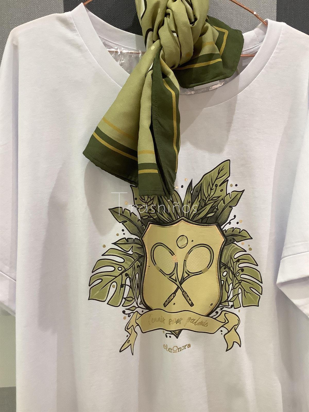 Camiseta tropical tennis - Eleonora - Imagen 3