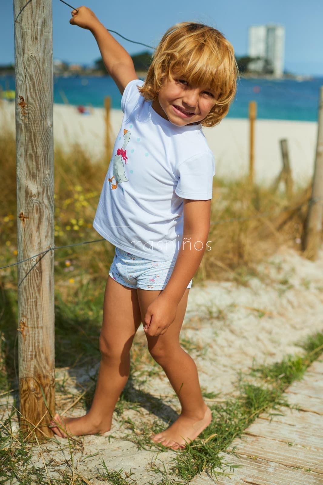 CAMISETA Y BOXER LYCRA EL PATITO FEO - LA MARTINICA (VERANO 25) - Imagen 1