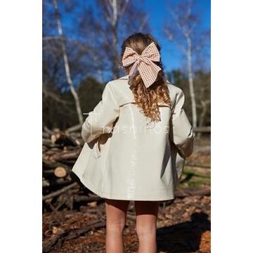 Charol solapas sin capucha Beige+Camel La Martinica - Imagen 2