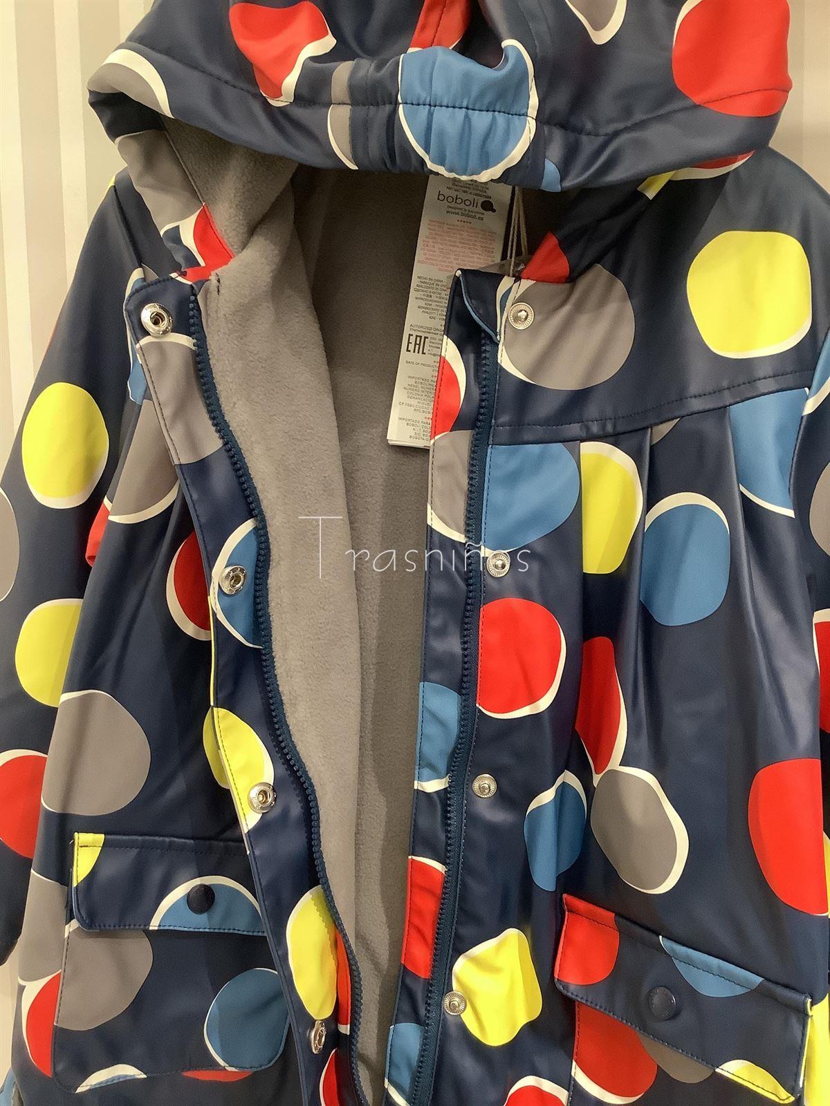 CHUBASQUERO LUNARES FORRADO - BOBOLI - Imagen 2