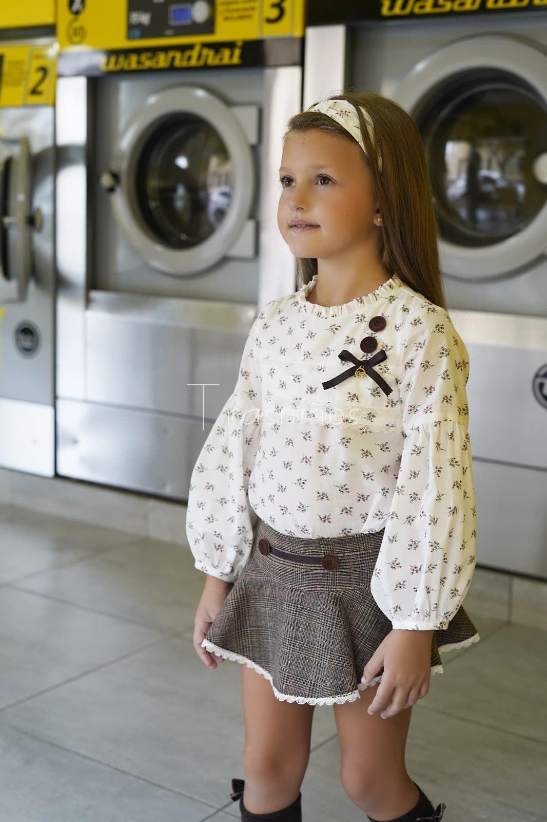 CONJ BLUSA+FALDA Y SUDADERA DIANA - NOMA FERNANDEZ (INV 25) - Imagen 1