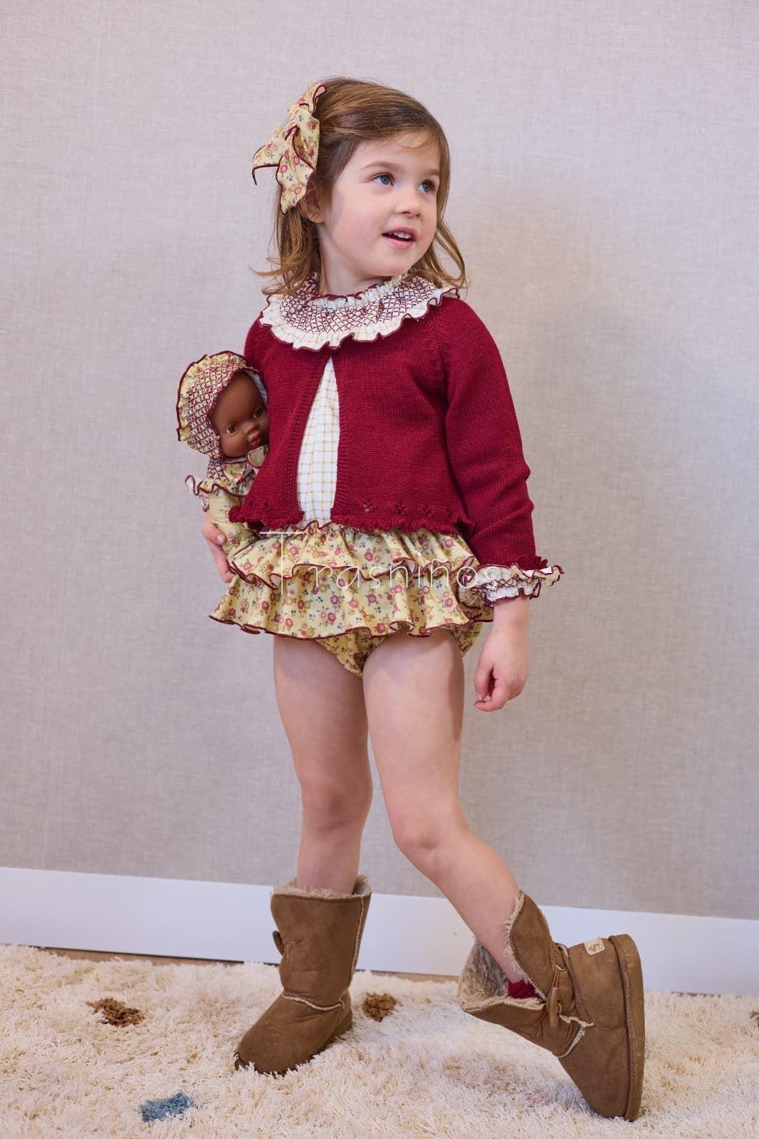 CONJ BRAGA+BLUSA Y CHAQUETA REAL - LA MARTINICA (INV 25) - Imagen 2