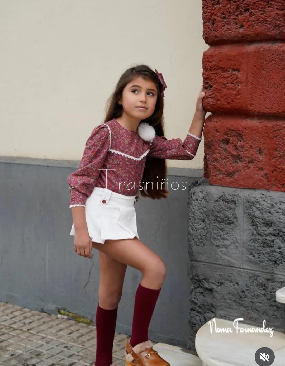 CONJ FALDA+BLUSA Y JERSEY PENELOPE - NOMA FERNANDEZ (INV 25) - Imagen 4