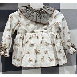 CONJ JESUSITO+ BRAGA Y CHAQUETA BICHITOS - LA MARTINICA (INV 25) - Imagen 2