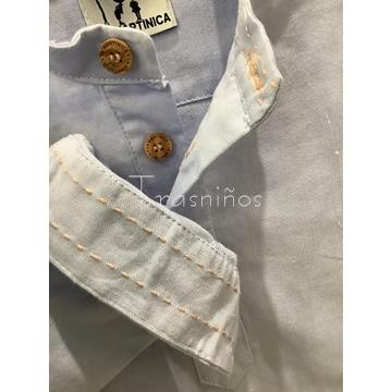 CONJ PANT CORTO+CAMISA  MI PETIT MON - LA MARTINICA (INV 25) - Imagen 2