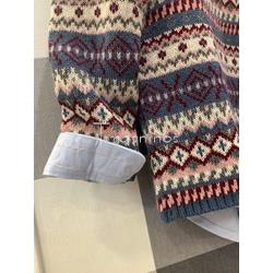 CONJ PANT CORTO+CAMISA Y JERSEY MI PETIT MON - LA MARTINICA (INV 25) - Imagen 2