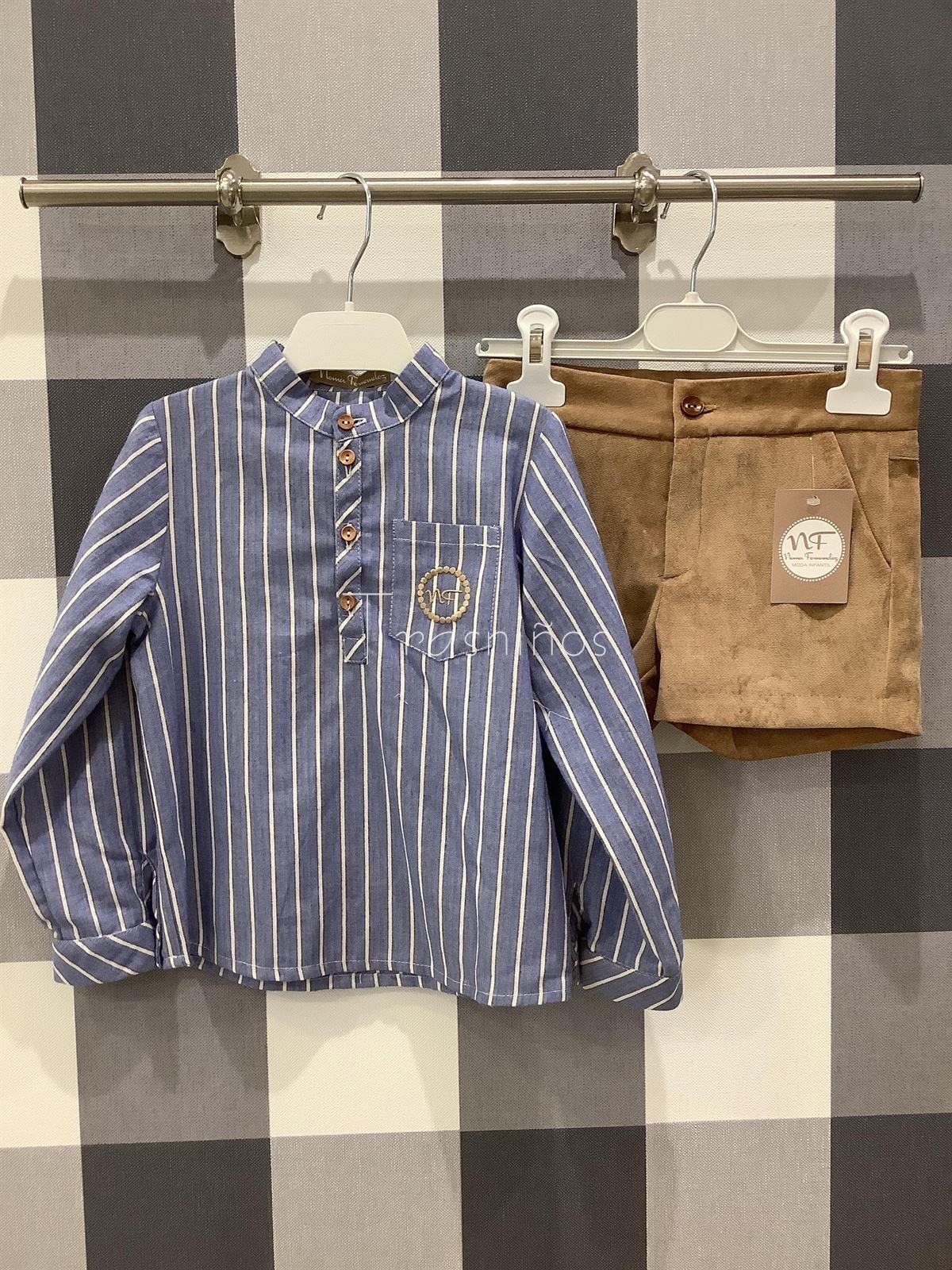CONJ PANT CORTO+ CAMISA Y JERSEY VENUS - NOMA FERNANDEZ (INV 25) - Imagen 1
