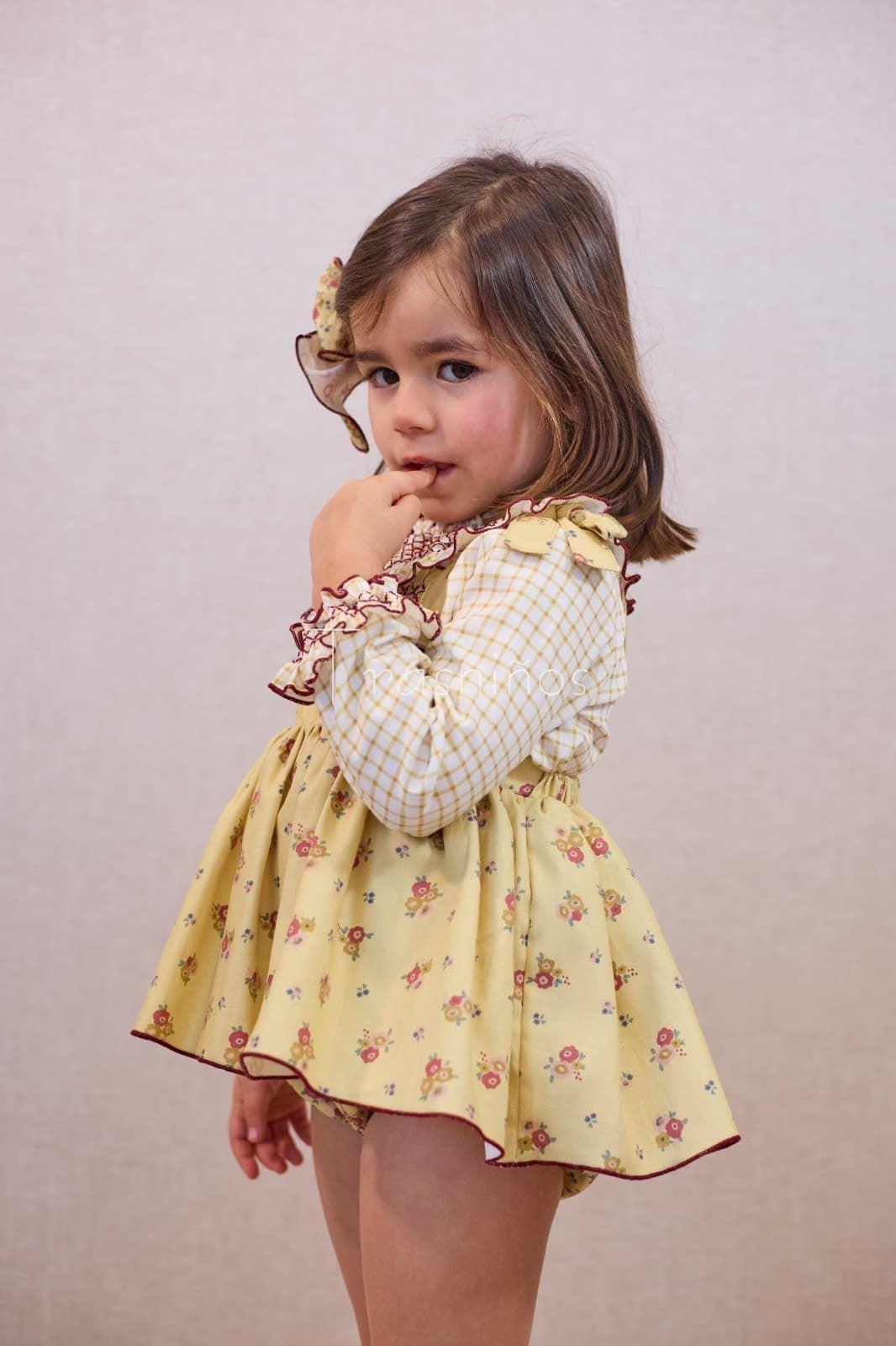 CONJ RANITA PECHERA+BLUSA Y CHAQUETA REAL - LA MARTINICA (INV 25) - Imagen 2