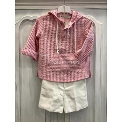 CONJUNTO ACHICORIA CON PANTALÓN CORTO - MANUELA MONTERO ( VERANO 25) - Imagen 1