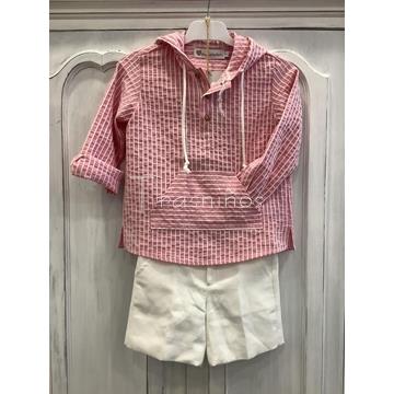 CONJUNTO ACHICORIA CON PANTALÓN CORTO - MANUELA MONTERO ( VERANO 25) - Imagen 1