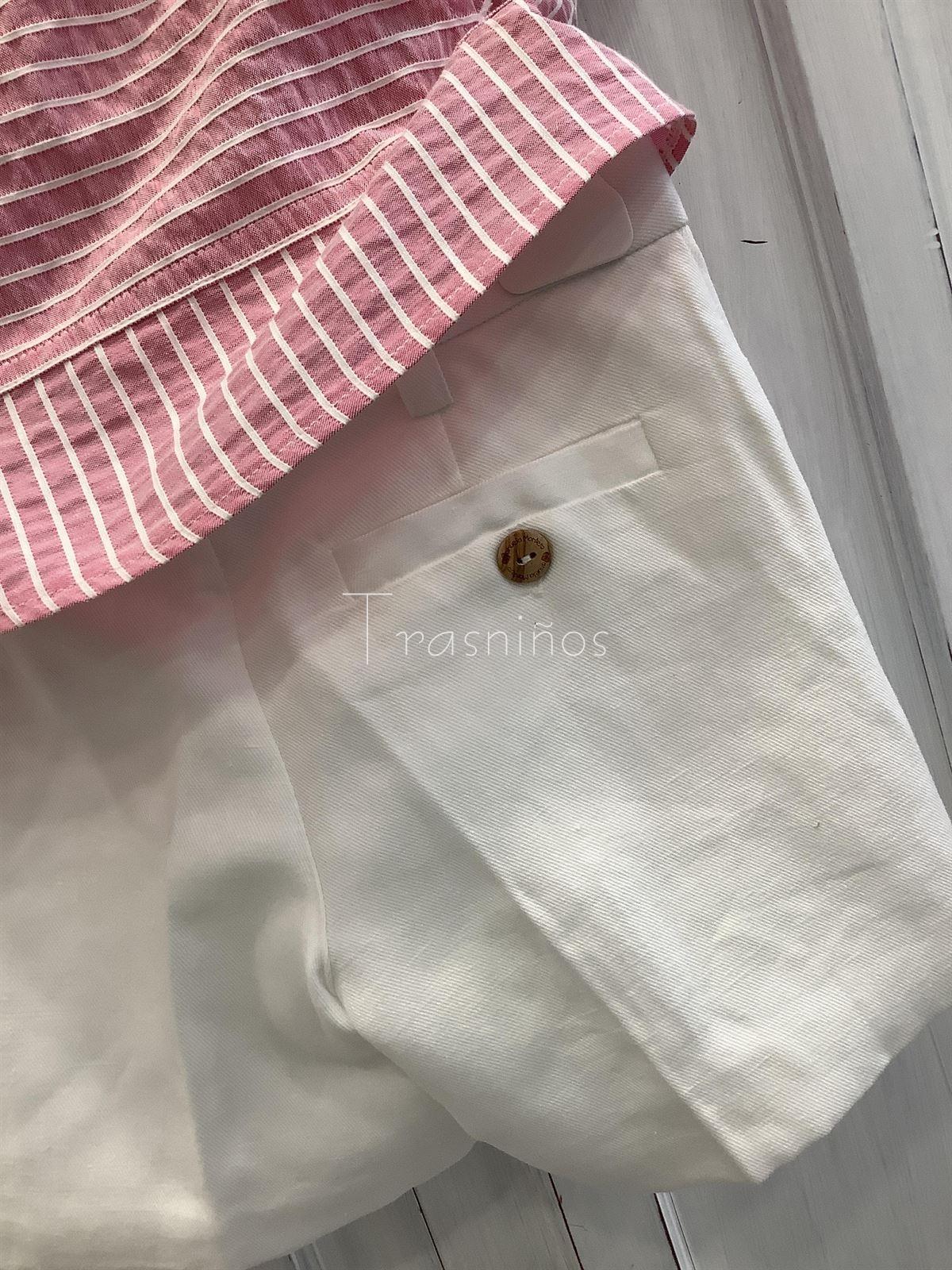 CONJUNTO ACHICORIA CON PANTALÓN CORTO - MANUELA MONTERO ( VERANO 25) - Imagen 3