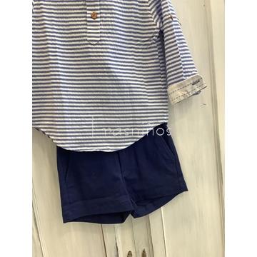 Conjunto bermuda, camisa y sudadera New York La Martinica - Imagen 2