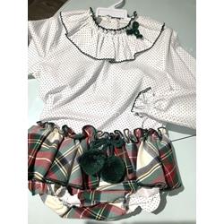 Conjunto blusa + ranita volantes Aspen La Martinica - Imagen 2