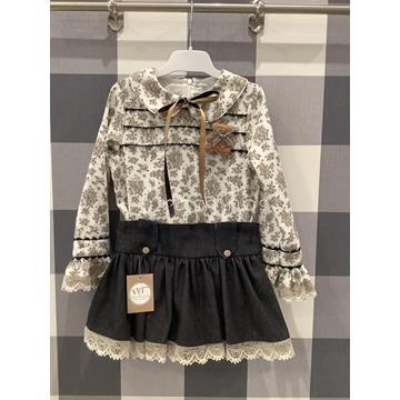 Conjunto bombacho + Blusa Toscana Noma Fernández - Imagen 2