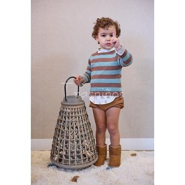 CONJUNTO BOMBACHO+CAMISA BAMBIS Y JERSEY BICHITOS - LA MARTINICA (INV 25) - Imagen 1