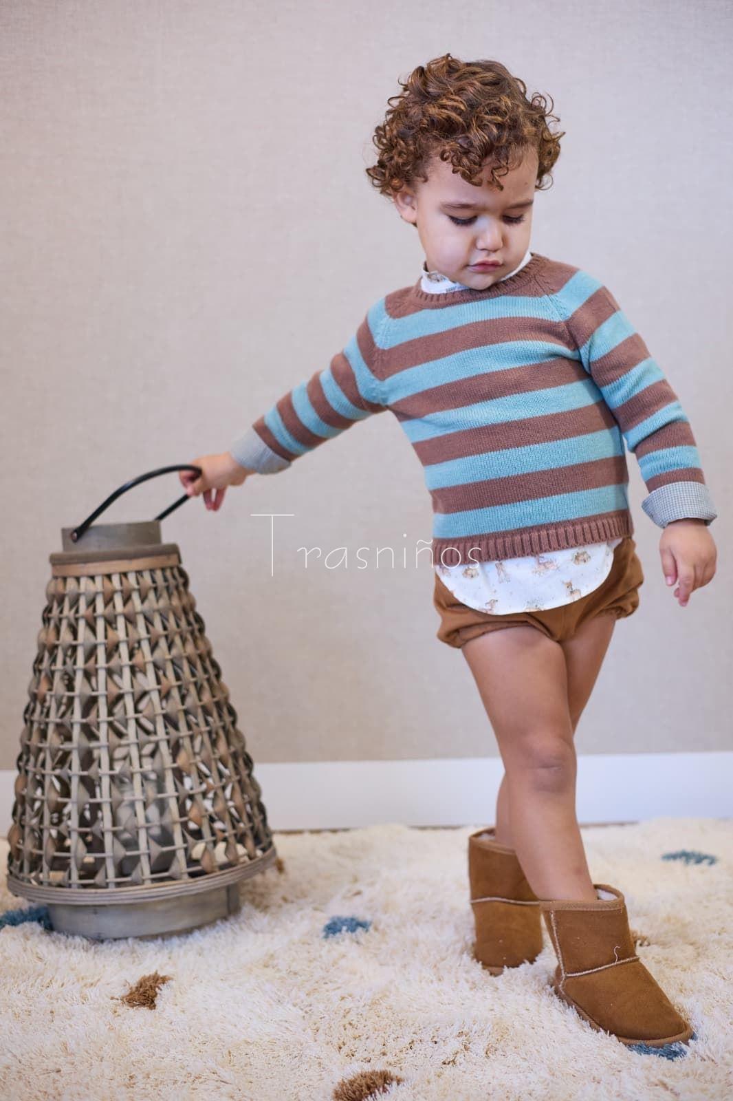 CONJUNTO BOMBACHO+CAMISA BAMBIS Y JERSEY BICHITOS - LA MARTINICA (INV 25) - Imagen 2