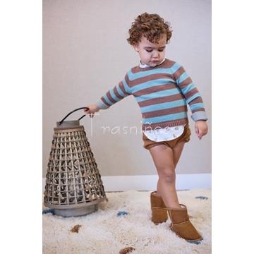 CONJUNTO BOMBACHO+CAMISA BAMBIS Y JERSEY BICHITOS - LA MARTINICA (INV 25) - Imagen 2