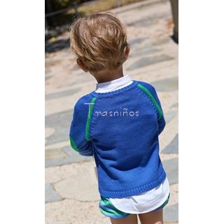 Conjunto bombacho, camisa y jersey niño colección Garachico La Martinica - Imagen 1