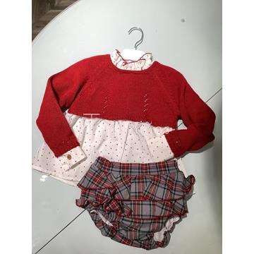 Conjunto braga volantes+ blusa Harry´s  con jersey corto La  Martinica - Imagen 1