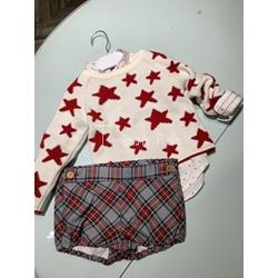 Conjunto camisa estrellitas + jersey estrellas + bombacho Harrys La Martinica - Imagen 2