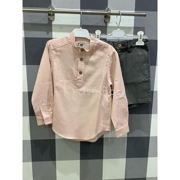 Conjunto Camisa  + Pantalón corto + Jersey rombos Trasniños La Martinica - Imagen 2