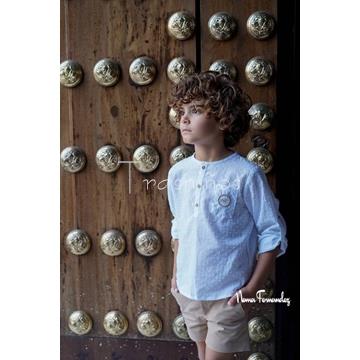 Conjunto camisa + short niño Versalles Noma Fernández - Imagen 1