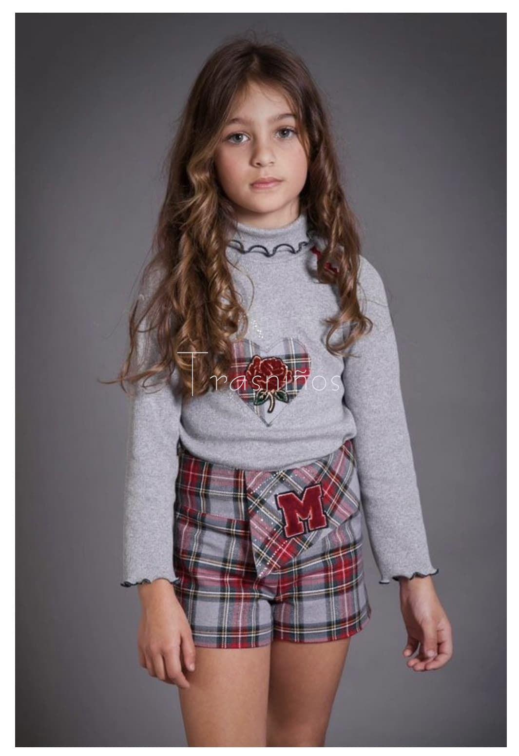 Conjunto Camiseta cuello + short Marisa Kauli - Imagen 1