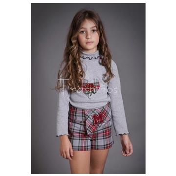 Conjunto Camiseta cuello + short Marisa Kauli - Imagen 1