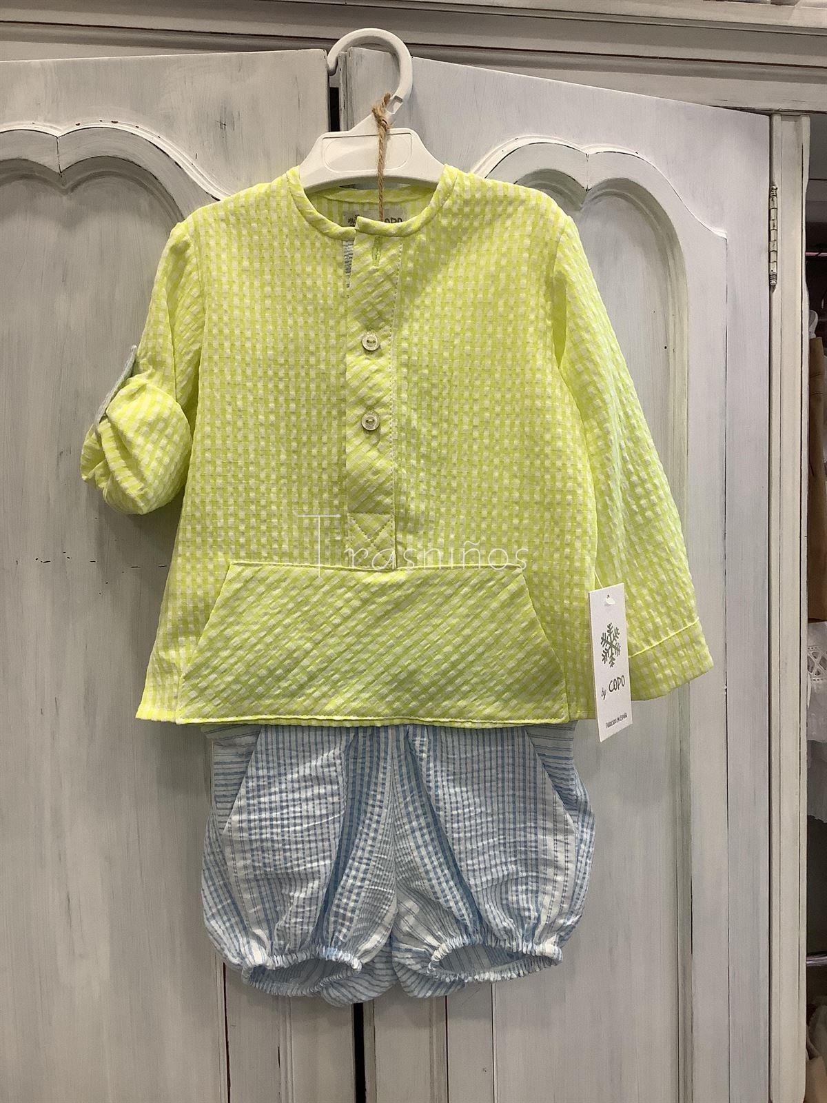 CONJUNTO CASACA Y BOMBACHO 4670 - COPO ( VERANO 25) - Imagen 1
