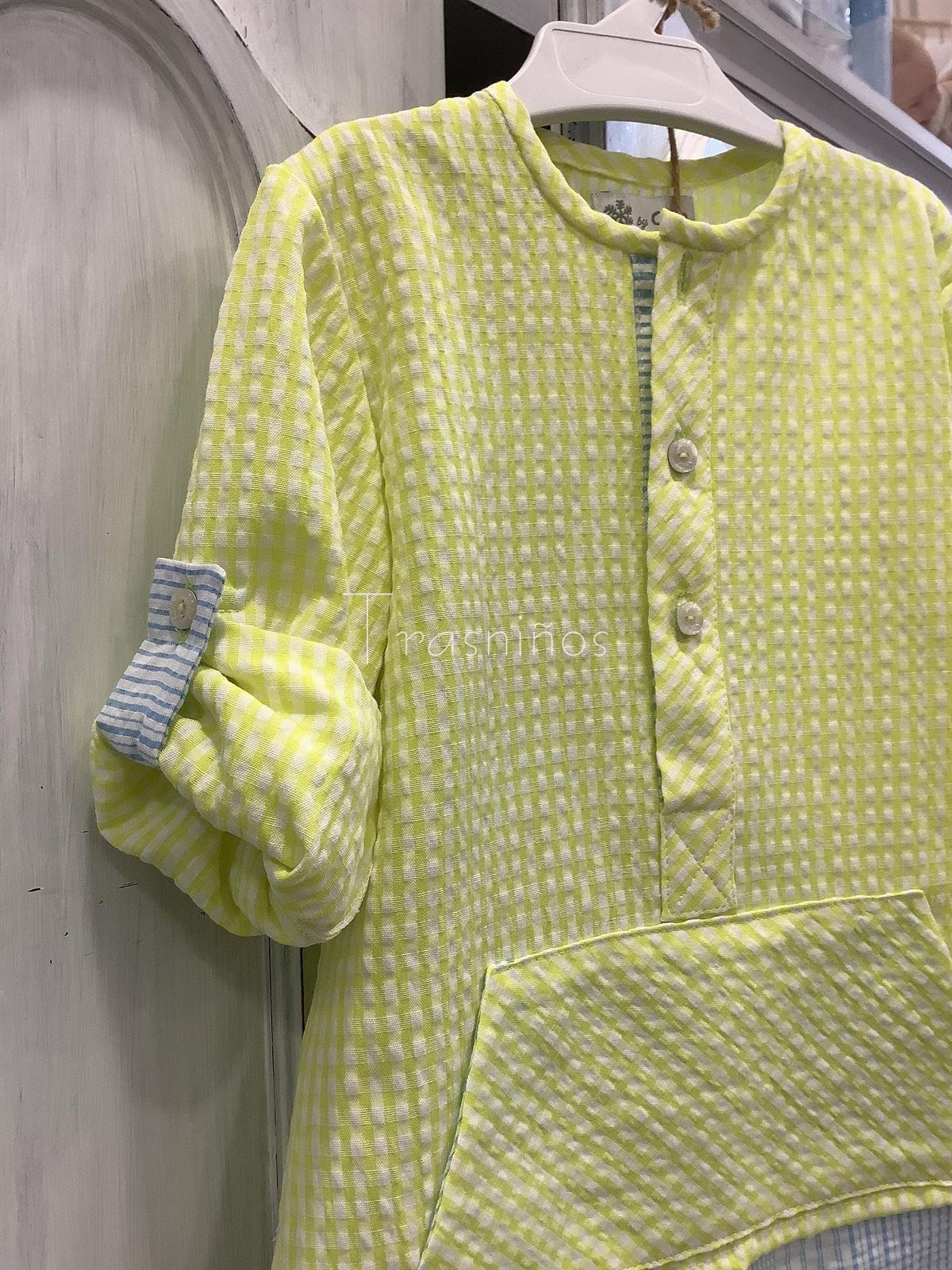 CONJUNTO CASACA Y PANTALON CORTO 4670 - COPO (VERANO 25) - Imagen 2