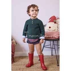 Conjunto HITON niño bombacho+camisa y jersey La Martinicabymariasobrino - Imagen 1