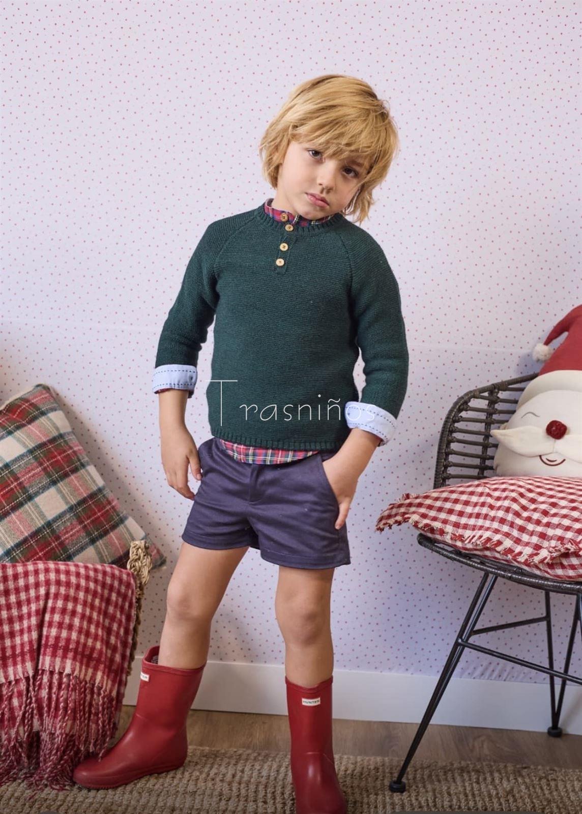 Conjunto HITON niño bombacho+camisa y jersey La Martinicabymariasobrino - Imagen 2