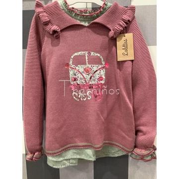 Conjunto jersey + camisa + falda/pantalón Travel Lolittos - Imagen 1