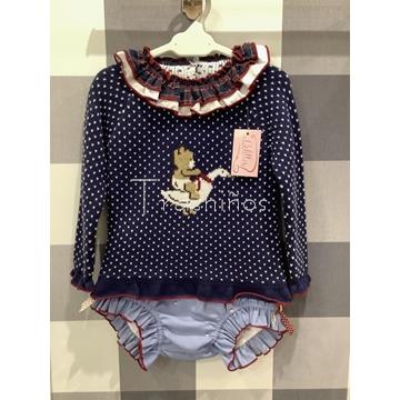 Conjunto jersey + ranita British Lolittos - Imagen 1