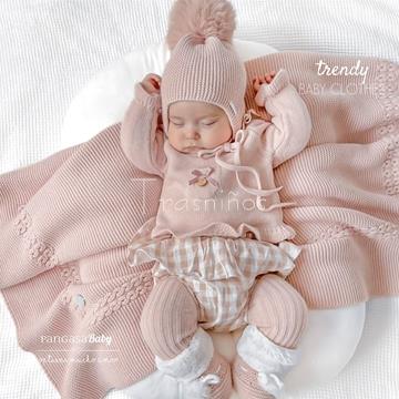 Conjunto jersey + ranita volantes sweet cake Pangasa - Imagen 2