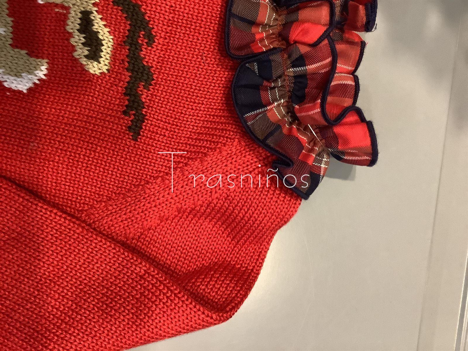 Conjunto jubón + cubre niña coleccion christmas  de Lolittos (Navidad) - Imagen 4