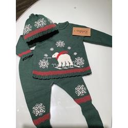 Conjunto jubón + polaina + gorro Acebo Lolittos - Imagen 2