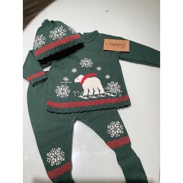 Conjunto jubón + polaina + gorro Acebo Lolittos - Imagen 2