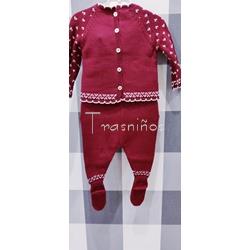 Conjunto jubón+ polaina y gorro colección Monino de Lolittos invierno 2023 - Imagen 1