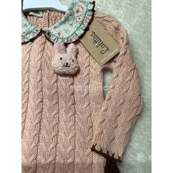 Conjunto jubón + ranita flores Pastelito Lolittos - Imagen 2