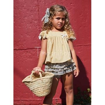 Conjunto niña braga+blusa colección 5 lobitos la Martinica - Imagen 1