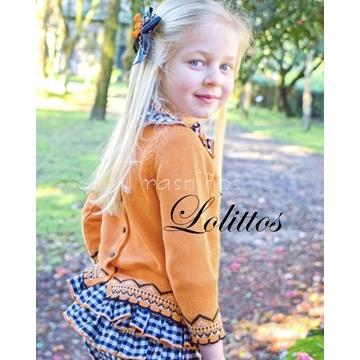 Conjunto niña jubón + ranita volantes Bear Lolittos - Imagen 2