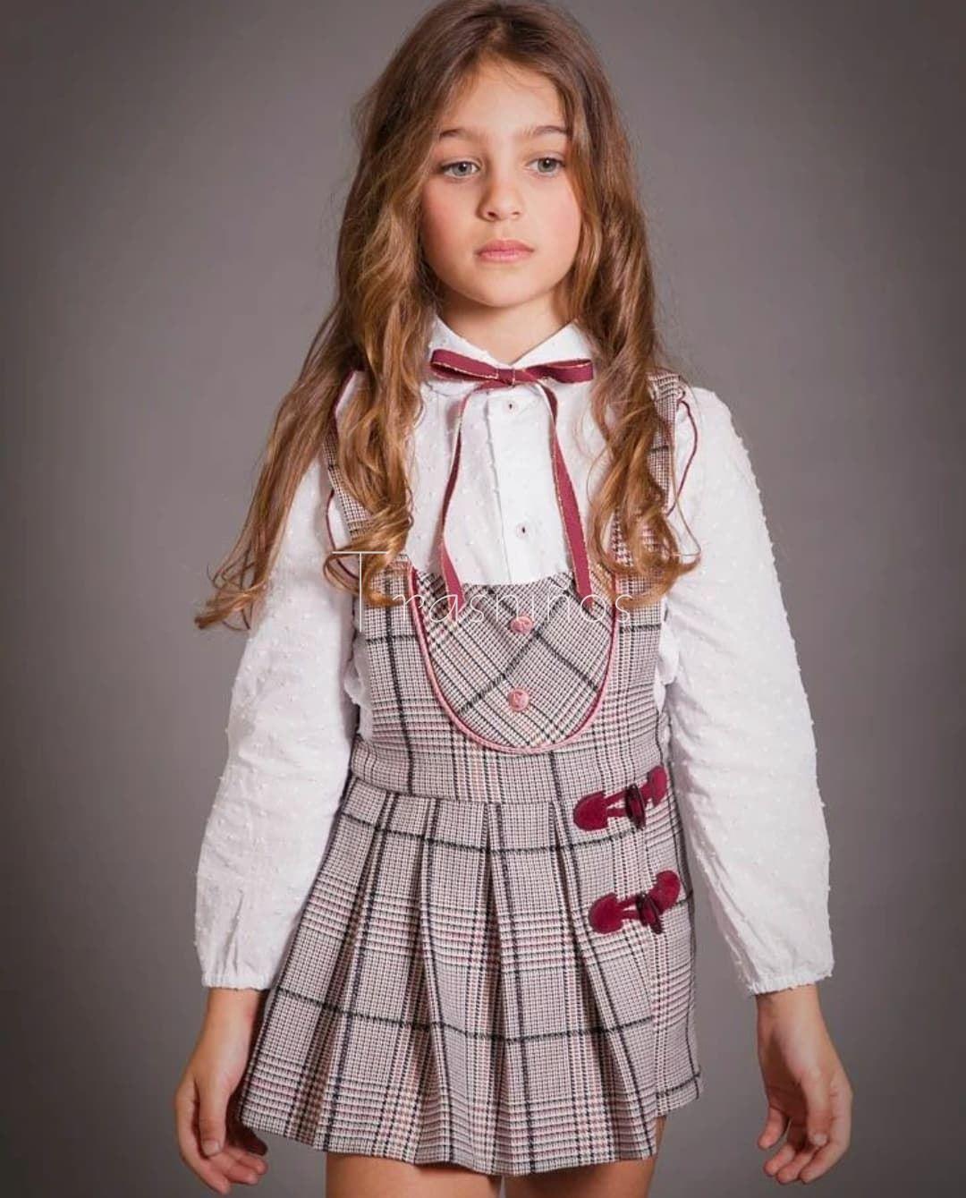 Conjunto niña pero corto + blusa Garnet de Kauli, invierno 2023 - Imagen 1