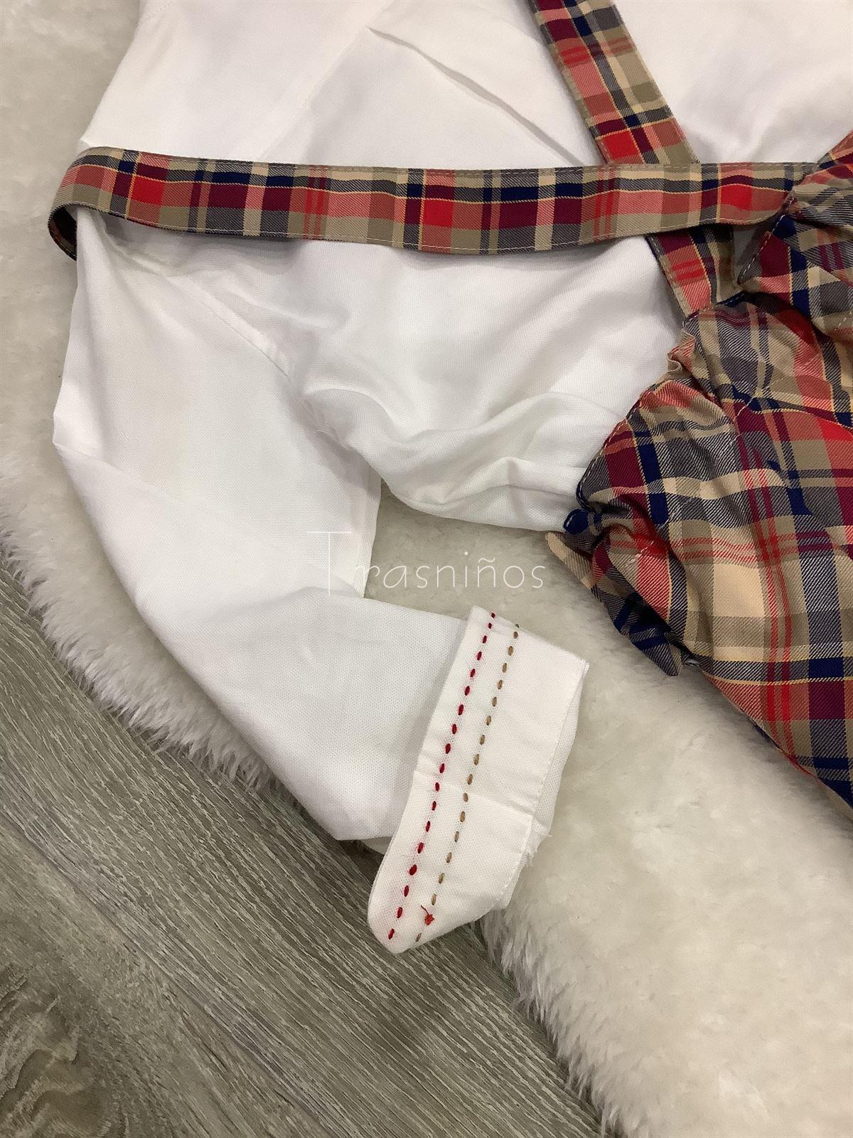 Conjunto niño camisa + bombacho Petit Point La Martinica - Imagen 3
